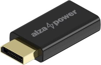 AlzaPower DisplayPort (M) to HDMI (F) FullHD 60Hz černý