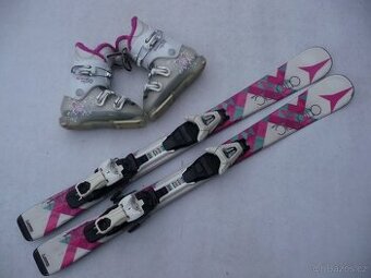 343. Detske lyže ATOMIC - 100cm + boty LANGE 30 eu SET