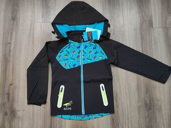 Softshellová bunda jarní chlapecká nová