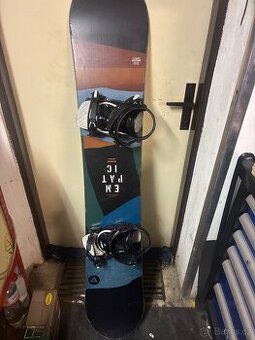 Prodám snowboard gravity 160cm + boty ride - 1