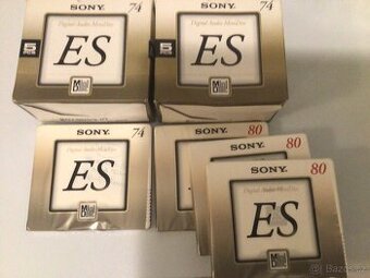 minidisc minidisky SONY ES