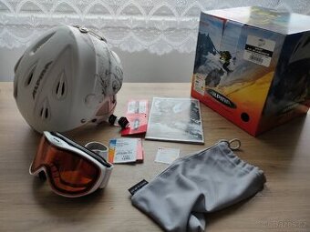 Lyžařska helma ALPINA GRAP + brýle (Velikost 57-61)