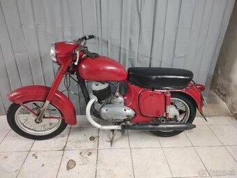Jawa 250 353  kývačka ČR doklady malá spz