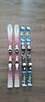 Dívčí lyže 120cm a lyže 120cm