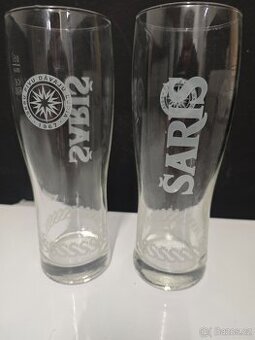 Sklenice na pivo Šariš 0,5 l – 5 ks