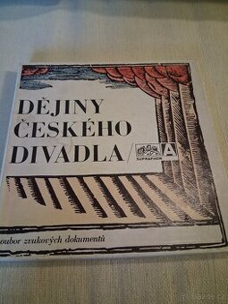 EP vinyl - Dějiny českého divadla /8xEP/.
