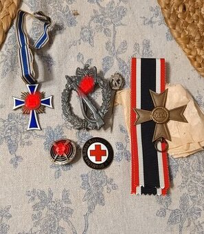 Soubor německých odznaky