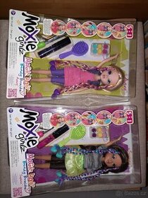 Nová panenka Moxie magické vlasy s copánky