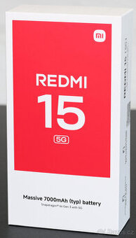 Redmi 15 5G 128GB Titan Grey - nový