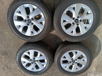 Citroen C4 Picasso - alu 6,5x16 et47 + letní 205/60/16
