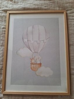 dekorační obraz_balon