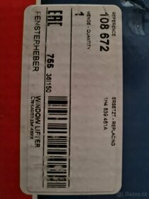 Stahovačka okna LZ na Golf 3 / Vento