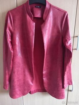 dámské kožené sako made in Italy vel. M 36-38 skoro nové