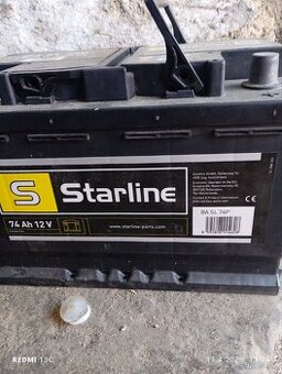 Autobaterie 74ah 680A