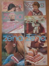 7 x módní časopis PRAKTICKÁ ŽENA. 1976 - 1