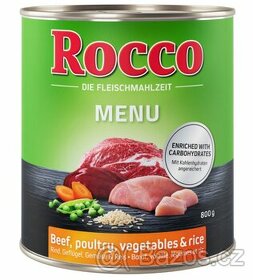 Rocco Menu 6 x 800 g - konzervy pro psy