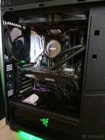 Herní počítač gtx1080, i7 7700K, 32gb ram +240hz monitor