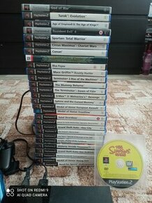 PS2 + hry + stojan