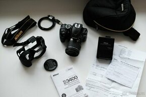 Nikon D3400 + objektiv Nikon AF-P DX 18-55 mm NIKKOR