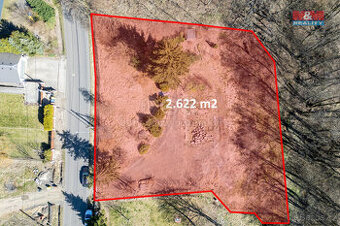 Prodej pozemku k bydlení, 2622 m², Bor u Sadova