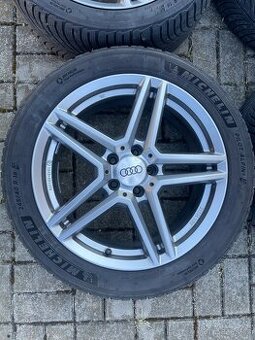 Sada ALU kol RIAL 5x112 R18 + zimní pneu Michelin 6mm 2023