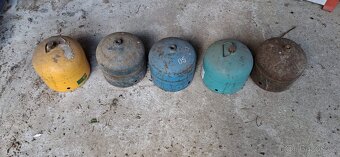 PRODÁM STARŠÍ PLYNOVÉ BOMBY / LÁHVE – RŮZNÉ VELIKOSTI - 1