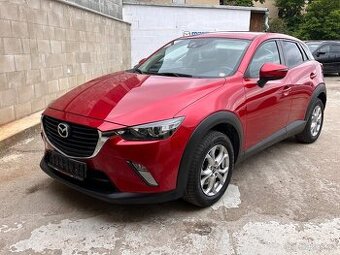 MAZDA CX-3 2.0i 88KW,2017,NAVI,PDC,VÝHŘEV,ALU16,TAŽNÉ,SERVIS