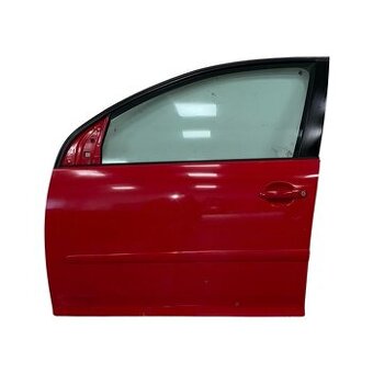 Levé přední dveře červená barva LY3D VW Golf 5 hatchback 08