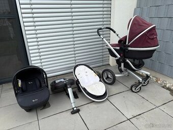 Kočárek Silver Cross 3 kombinace + isofix základna