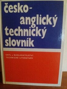 Prodám CJ-AJ, AJ-CJ Technicky slovník 2 díly
