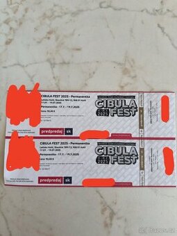 CIBULAFEST 17.7-19.7.2025-Permanentky