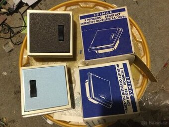 Prodám nové vypínače s regulací retro
