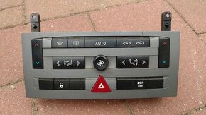 Peugeot 407 panel ovládání klimatizace