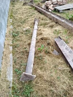 Ocelový sloup - podpěra, noha
