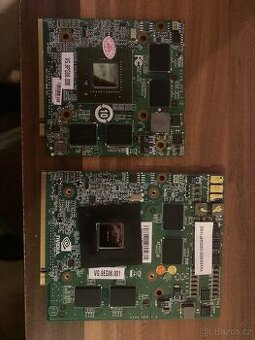 MXM Nvidia GeForce 9600M GT a 9700M GT do notebooku Acer