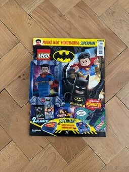 Lego Batman časopis se Supermanem