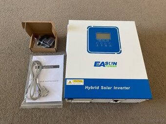 Hybridní měníč napětí 4.0kw FVE MPPT 24V NOVÝ