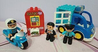 Lego Duplo 10809 Policejní hlídka + motorka s policistou