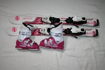 divcí lyže dynamic Elve 90 cm , boty