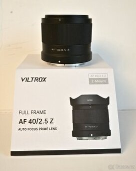 Viltrox 40mm/f2.5 pro NikonZ