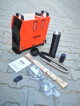 Naftový bufík Vevor. Kompaktní naftové topení 8kW