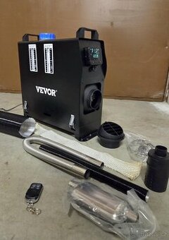 Naftový bufík Vevor. Kompaktní naftové topení 8kW