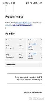 Muzikál the bodyguard