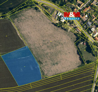 Prodej pole, 9509 m², Soběsuky