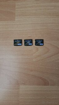 Prodám 3 paměťové karty xD Olympus