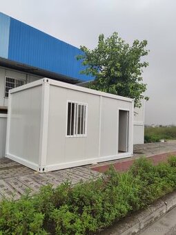 tavební buňka 6×3 m s tepelnou izolací a elektroinstalací - 1