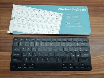 Bezdrátová bluetooth klávesnice k tabletu, TV, telefonu, ...
