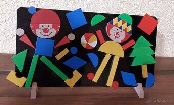 MAGNETICKÉ PUZZLE KLAUNI