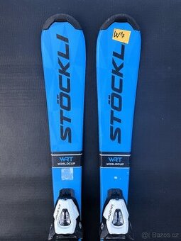 Dětské lyže STOCKLI Race 110 cm +vázání Grip Walk