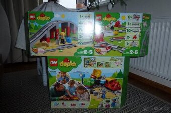 Lego Duplo vlak 10874 + 10872 + 10882 rezervace